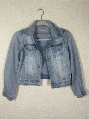 Tractr Light Blue Denim Jacket - youth Jean Jacket